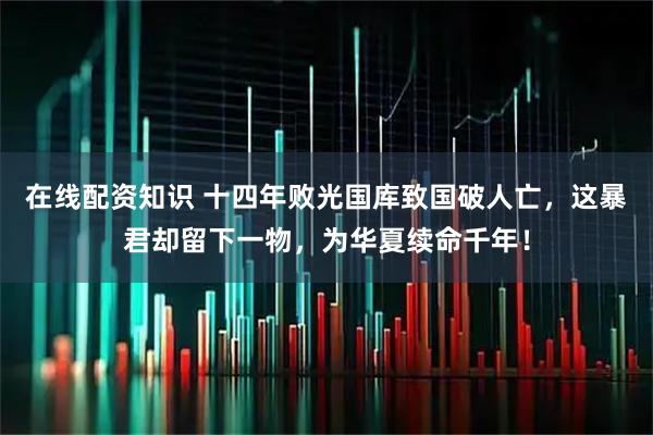在线配资知识 十四年败光国库致国破人亡，这暴君却留下一物，为华夏续命千年！